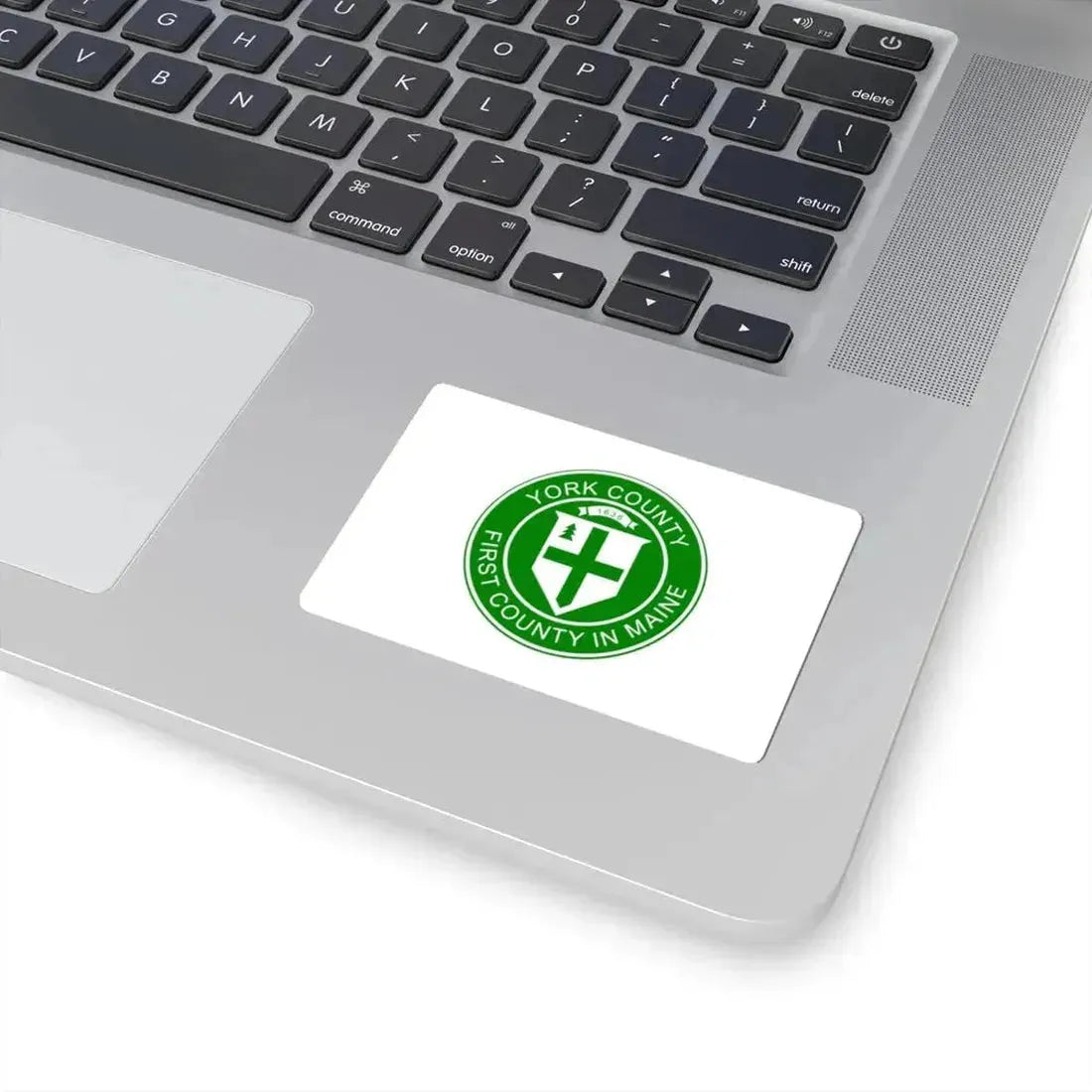 Flag of York County Maine (United States) STICKER Vinyl Kiss-Cut Decal - The Sticker Space