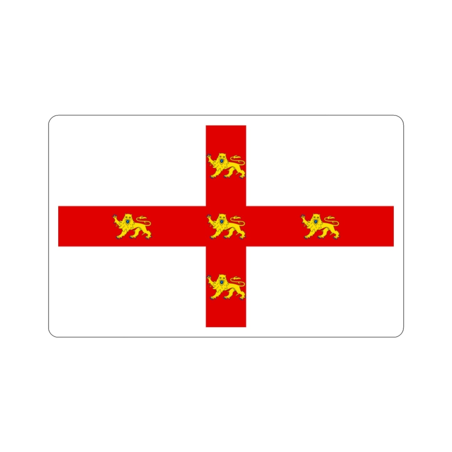 Flag of York UK STICKER Vinyl Die-Cut Decal-2 Inch-The Sticker Space