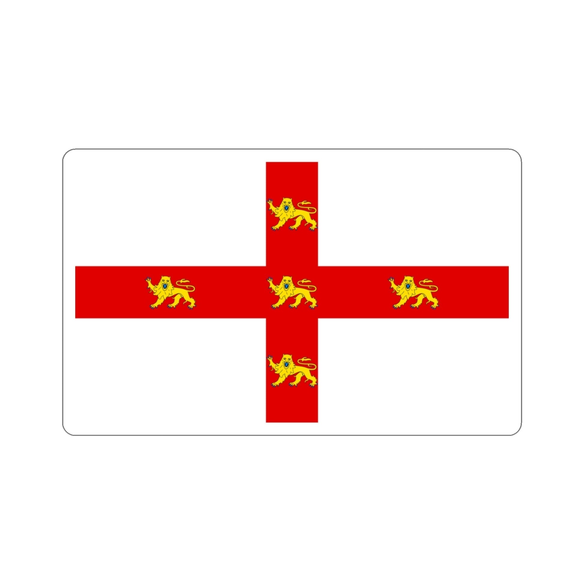 Flag of York UK STICKER Vinyl Die-Cut Decal-3 Inch-The Sticker Space