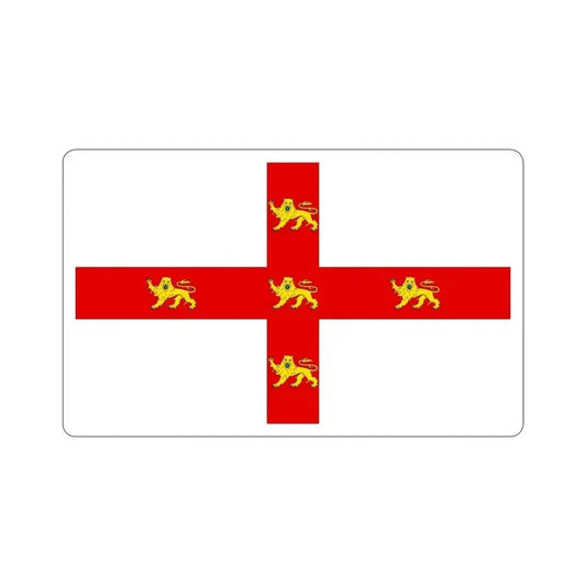 Flag of York UK STICKER Vinyl Die-Cut Decal 6 Inch - The Sticker Space