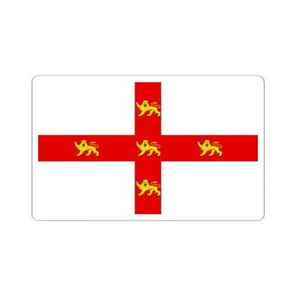 Flag of York UK - STICKER Vinyl Kiss-Cut Decal 2 Inch White - The Sticker Space