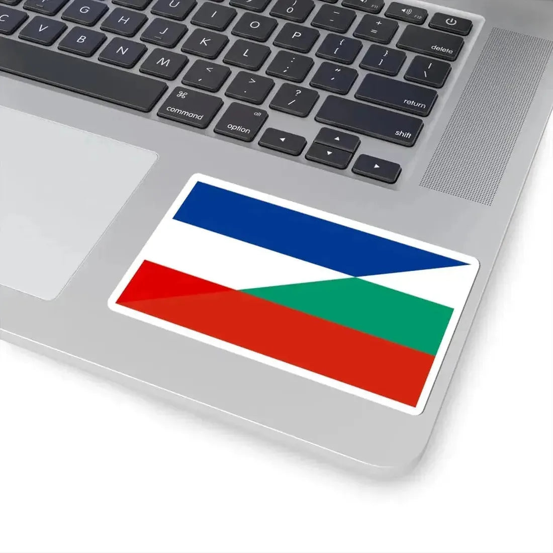 Flag of Yugoslavia and Bulgaria (Bulgaria) STICKER Vinyl Kiss-Cut Decal - The Sticker Space