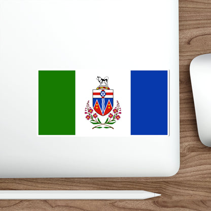 Flag of Yukon Canada STICKER Vinyl Die-Cut Decal-The Sticker Space