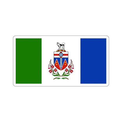 Flag of Yukon Canada STICKER Vinyl Die-Cut Decal 3 Inch - The Sticker Space