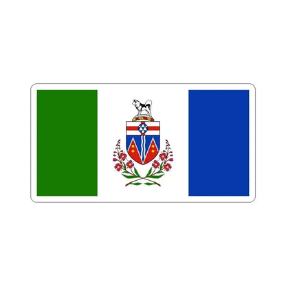 Flag of Yukon Canada STICKER Vinyl Die-Cut Decal 4 Inch - The Sticker Space
