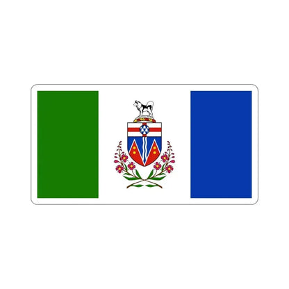 Flag of Yukon Canada STICKER Vinyl Die-Cut Decal 5 Inch - The Sticker Space