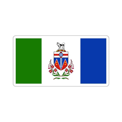 Flag of Yukon Canada STICKER Vinyl Die-Cut Decal - The Sticker Space