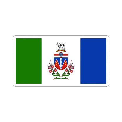 Flag of Yukon Canada STICKER Vinyl Die-Cut Decal - The Sticker Space