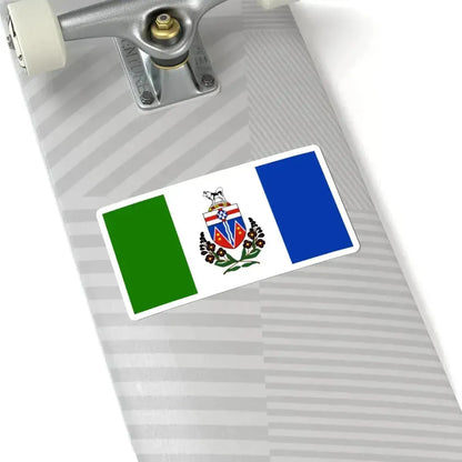 Flag of Yukon (Canada) STICKER Vinyl Kiss-Cut Decal - The Sticker Space