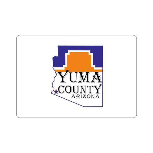 Flag of Yuma County Arizona STICKER Vinyl Die-Cut Decal-6 Inch-The Sticker Space