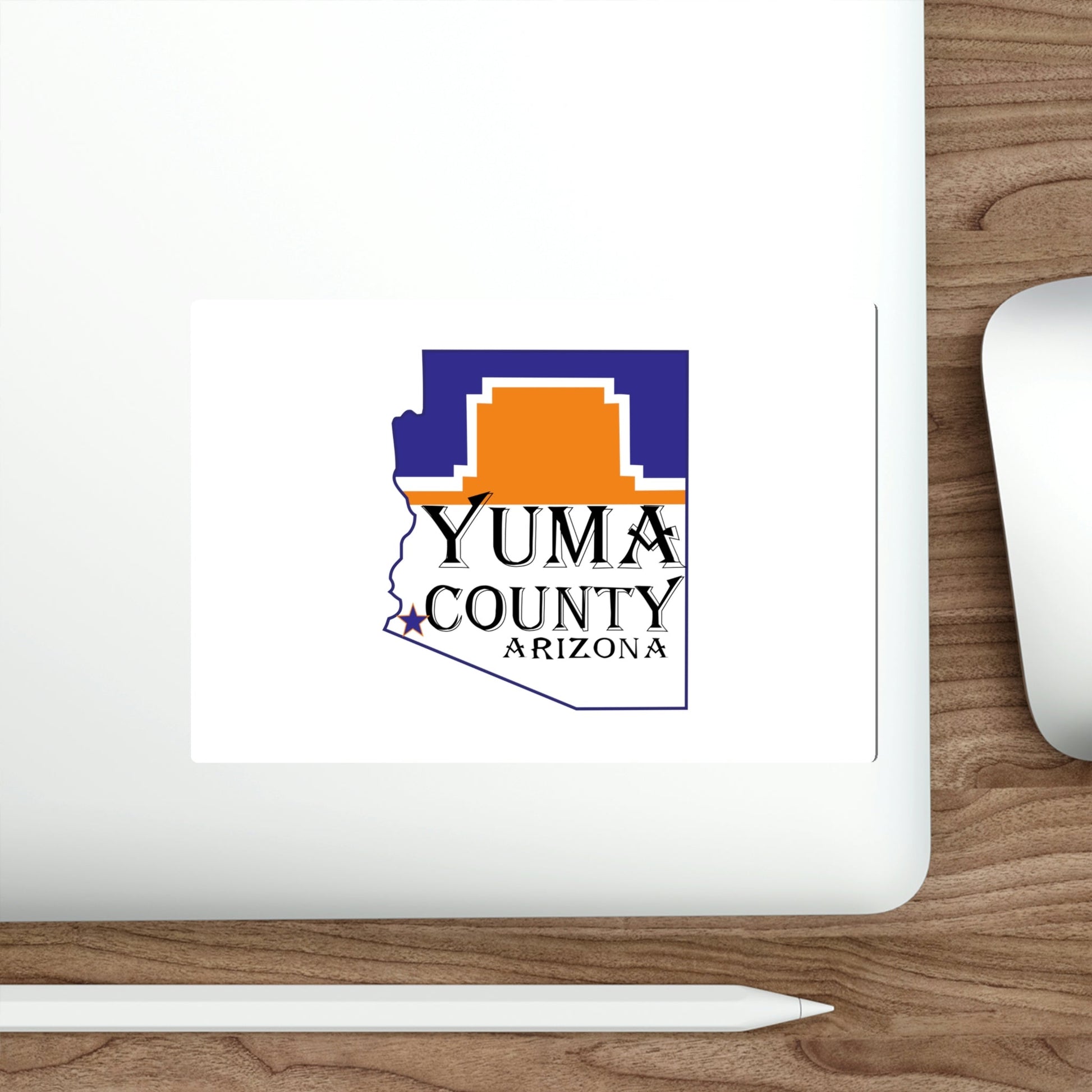 Flag of Yuma County Arizona STICKER Vinyl Die-Cut Decal-The Sticker Space