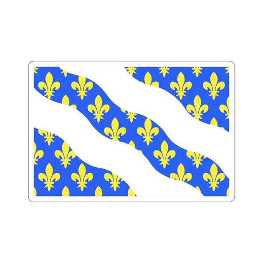 Flag of Yvelines France STICKER Vinyl Die-Cut Decal 6 Inch - The Sticker Space