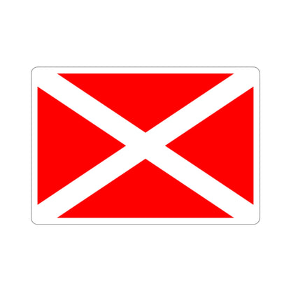 Flag of Żabbar Malta STICKER Vinyl Die-Cut Decal-2 Inch-The Sticker Space