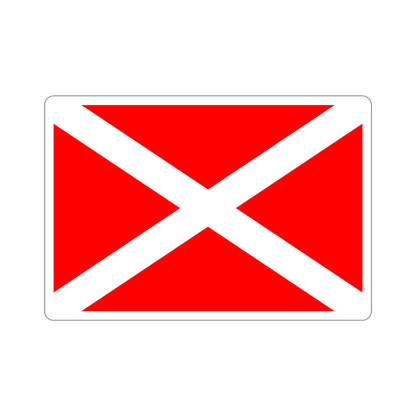 Flag of Żabbar Malta STICKER Vinyl Die-Cut Decal-5 Inch-The Sticker Space