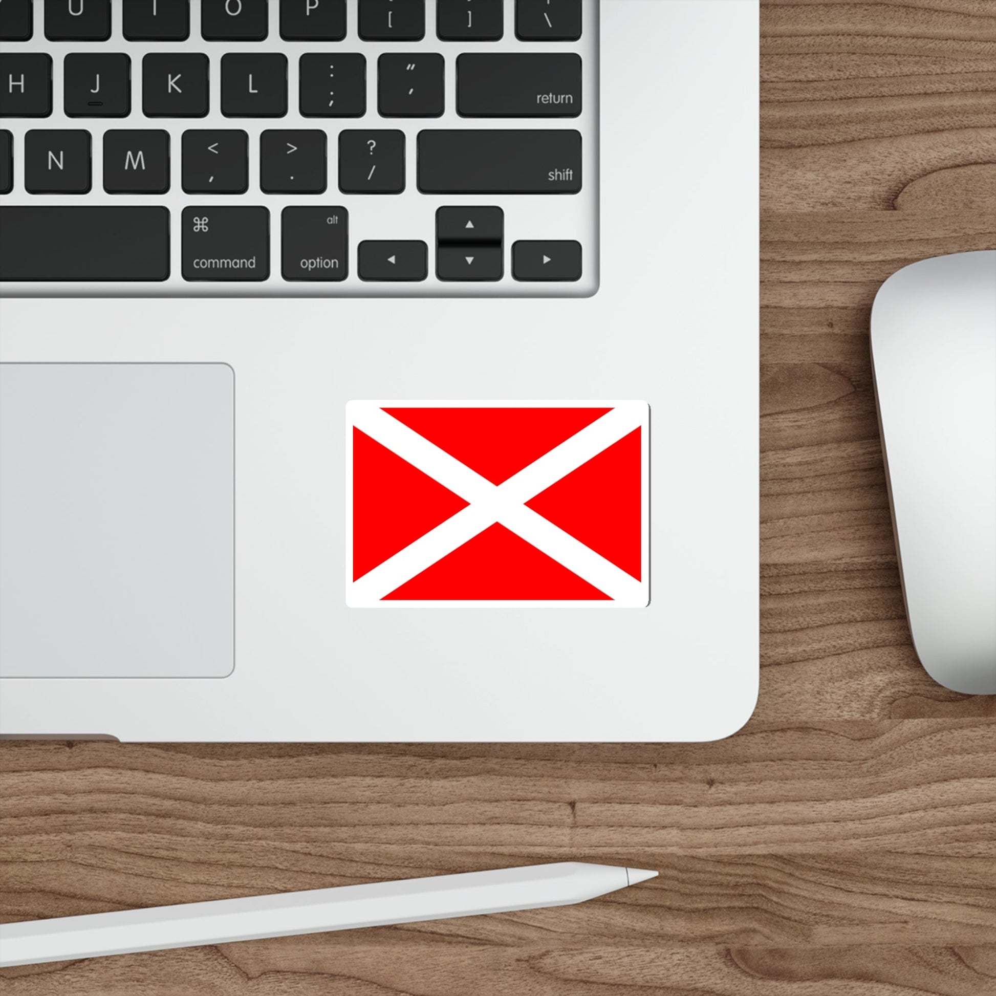 Flag of Żabbar Malta STICKER Vinyl Die-Cut Decal-The Sticker Space