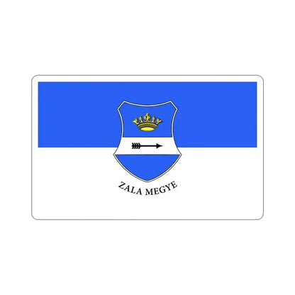 Flag of Zala County Hungary STICKER Vinyl Die-Cut Decal 4 Inch - The Sticker Space