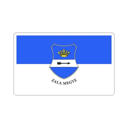 Flag of Zala County Hungary STICKER Vinyl Die-Cut Decal 5 Inch - The Sticker Space