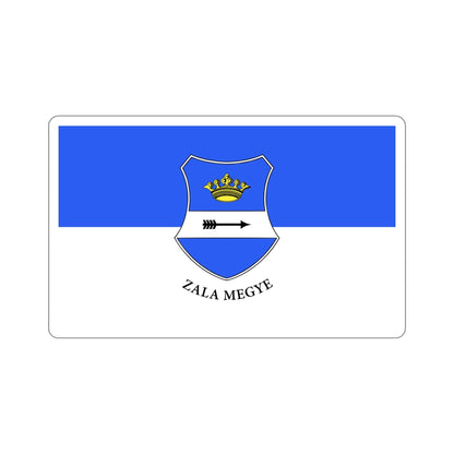 Flag of Zala County Hungary STICKER Vinyl Die-Cut Decal-6 Inch-The Sticker Space