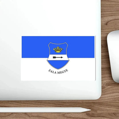 Flag of Zala County Hungary STICKER Vinyl Die-Cut Decal - The Sticker Space