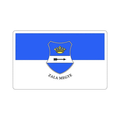 Flag of Zala County Hungary STICKER Vinyl Die-Cut Decal - The Sticker Space