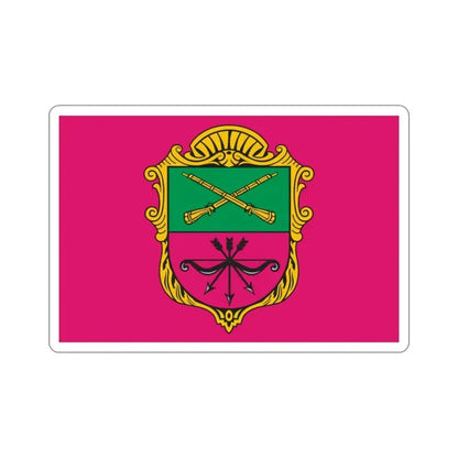 Flag of Zaporizhzhia Ukraine STICKER Vinyl Die-Cut Decal 2 Inch - The Sticker Space