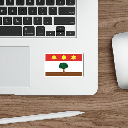 Flag of Żebbuġ Gozo Malta STICKER Vinyl Die-Cut Decal-The Sticker Space