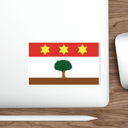 Flag of Żebbuġ Gozo Malta STICKER Vinyl Die-Cut Decal-The Sticker Space