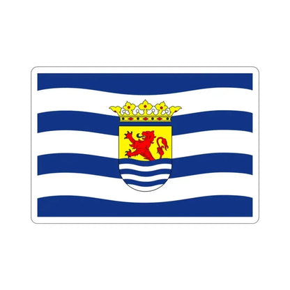 Flag of Zeeland Netherlands STICKER Vinyl Die-Cut Decal - The Sticker Space
