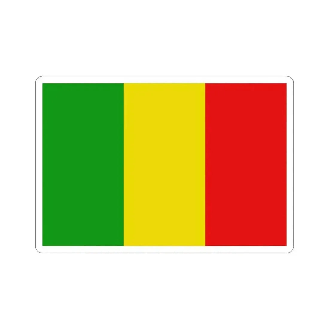 Flag of Zele (Belgium) STICKER Vinyl Kiss-Cut Decal 4 Inch White - The Sticker Space