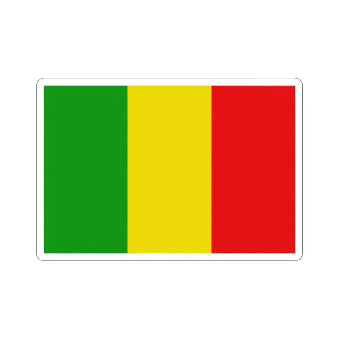 Flag of Zele (Belgium) STICKER Vinyl Kiss-Cut Decal 6 Inch White - The Sticker Space