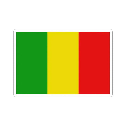 Flag of Zele (Belgium) STICKER Vinyl Kiss-Cut Decal 6 Inch White - The Sticker Space