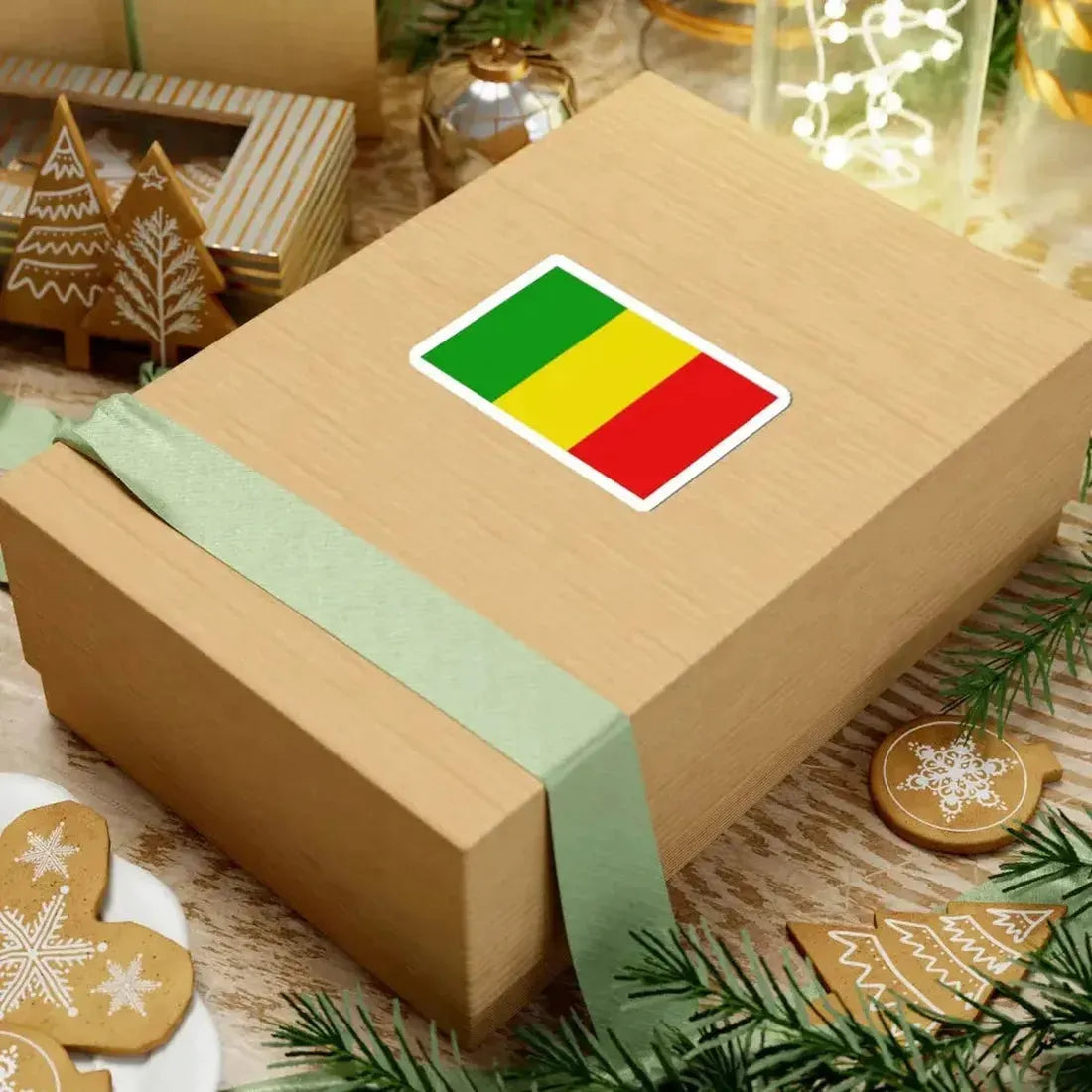 Flag of Zele (Belgium) STICKER Vinyl Kiss-Cut Decal - The Sticker Space