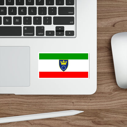 Flag of Zenica Doboj Canton Bosnia and Herzegovina STICKER Vinyl Die-Cut Decal-The Sticker Space