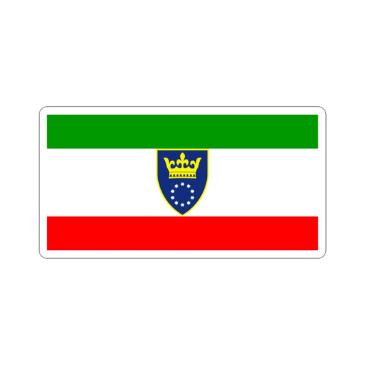 Flag of Zenica Doboj Canton Bosnia and Herzegovina STICKER Vinyl Die-Cut Decal-2 Inch-The Sticker Space
