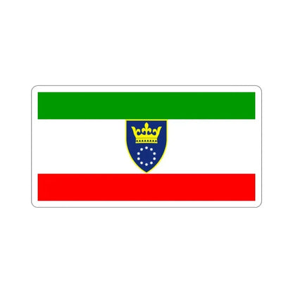 Flag of Zenica Doboj Canton Bosnia and Herzegovina STICKER Vinyl Die-Cut Decal 2 Inch - The Sticker Space