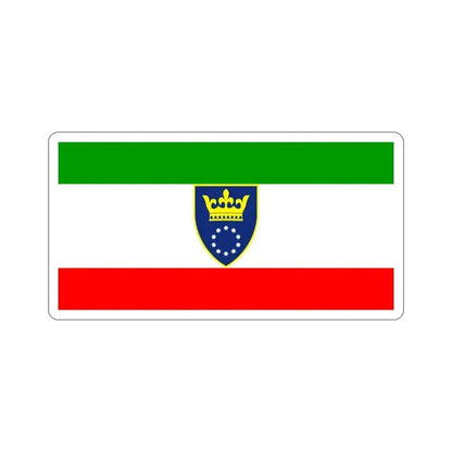 Flag of Zenica Doboj Canton Bosnia and Herzegovina STICKER Vinyl Die-Cut Decal 3 Inch - The Sticker Space