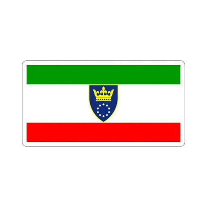 Flag of Zenica Doboj Canton Bosnia and Herzegovina STICKER Vinyl Die-Cut Decal 3 Inch - The Sticker Space