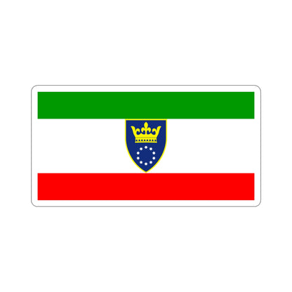 Flag of Zenica Doboj Canton Bosnia and Herzegovina STICKER Vinyl Die-Cut Decal-4 Inch-The Sticker Space