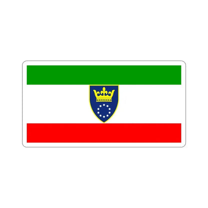 Flag of Zenica Doboj Canton Bosnia and Herzegovina STICKER Vinyl Die-Cut Decal 4 Inch - The Sticker Space