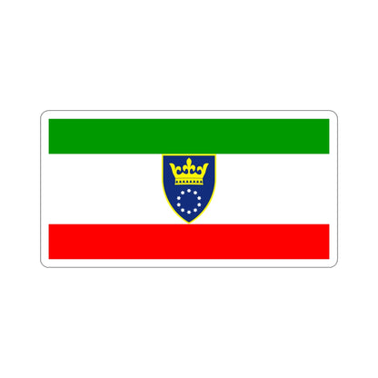 Flag of Zenica Doboj Canton Bosnia and Herzegovina STICKER Vinyl Die-Cut Decal-5 Inch-The Sticker Space