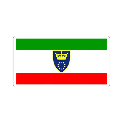 Flag of Zenica Doboj Canton Bosnia and Herzegovina STICKER Vinyl Die-Cut Decal 5 Inch - The Sticker Space