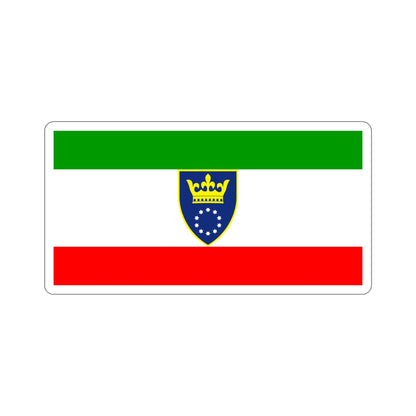 Flag of Zenica Doboj Canton Bosnia and Herzegovina STICKER Vinyl Die-Cut Decal-6 Inch-The Sticker Space