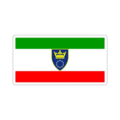 Flag of Zenica Doboj Canton Bosnia and Herzegovina STICKER Vinyl Die-Cut Decal 6 Inch - The Sticker Space