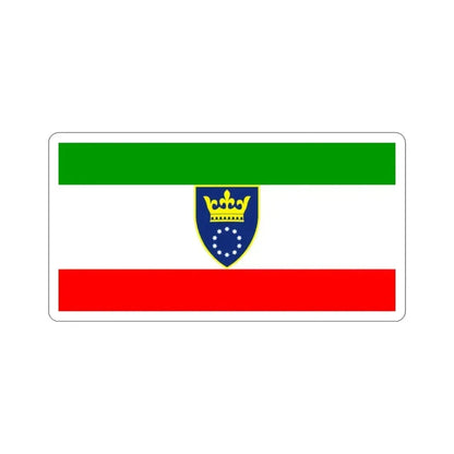 Flag of Zenica Doboj Canton Bosnia and Herzegovina STICKER Vinyl Die-Cut Decal - The Sticker Space