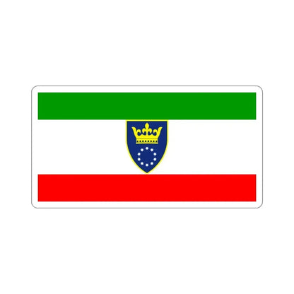 Flag of Zenica Doboj Canton Bosnia and Herzegovina STICKER Vinyl Die-Cut Decal - The Sticker Space
