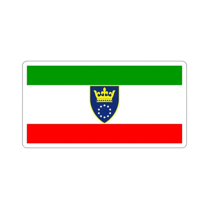 Flag of Zenica Doboj Canton Bosnia and Herzegovina STICKER Vinyl Die-Cut Decal - The Sticker Space