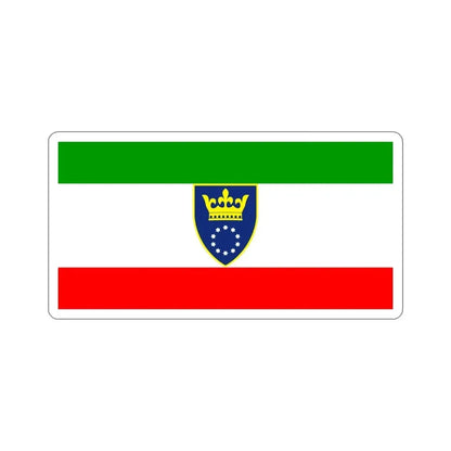 Flag of Zenica Doboj Canton Bosnia and Herzegovina STICKER Vinyl Die-Cut Decal - The Sticker Space