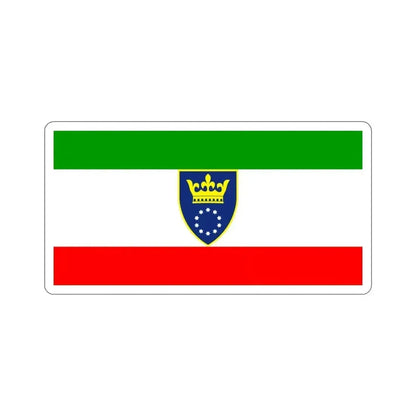 Flag of Zenica Doboj Canton Bosnia and Herzegovina STICKER Vinyl Die-Cut Decal - The Sticker Space