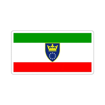 Flag of Zenica Doboj Canton Bosnia and Herzegovina STICKER Vinyl Die-Cut Decal - The Sticker Space