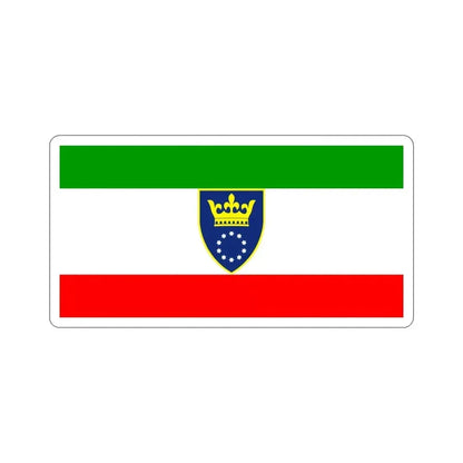 Flag of Zenica Doboj Canton Bosnia and Herzegovina STICKER Vinyl Die-Cut Decal - The Sticker Space